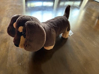 Jellycat OTTO SAUSAGE DOG - 11" Brown  - Dachshund - Brand New with Tags - Image 1 of 4