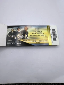 Pittsburgh Penguins 2006-07 TICKET STUB vs Blue Jackets 10-21-06 Game 5 - Picture 1 of 1