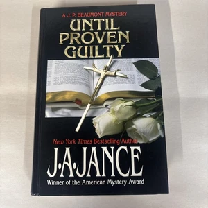 Until Proven Guilty Large Print J A Jance Hardcover - Imagen 1 de 3