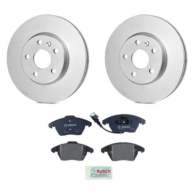For Volkswagen Passat 06-10 QuietCast Premium Front Brake Kit w Organic Pads Foto 1 de 2