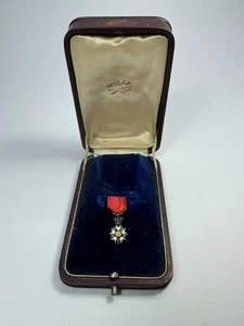 ORDEN DER EHRENLEGION TYP 1852 NAPOLEON III. RITTERKREUZ MINIATUR Frankreich - Picture 1 of 8