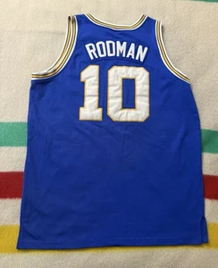 Vintage 90s Adidas Dennis Rodman #10 SE Oklahoma State Durene Jersey XL - 2X XXL - Picture 1 of 11