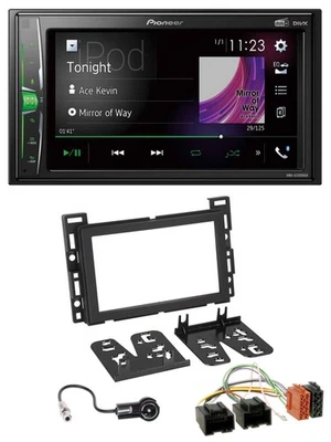 Pioneer 2DIN MP3 DAB USB Bluetooth Autoradio für Chevrolet Opel GT 07-09 - Bild 1 von 4
