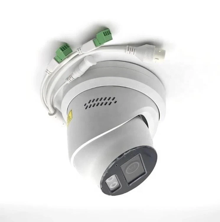 Richsecu Brand New 8MP 3.0 PoE Turret IP Camera Red Blue Light Indoor& Outdoor - Image 1 of 1