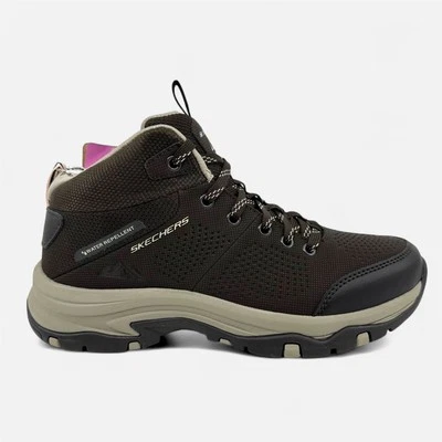 Zapatilla deportiva repelente al agua Skechers Trego Trail Kismet marrón para mujer Foto 1 de 4