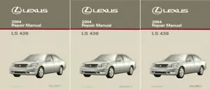 2004 Lexus LS 430 Shop Service Repair Manual Complete Set - Picture 1 of 1