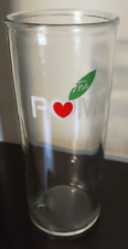 POM Tea Heart Leaf Logo Glass Tumbler