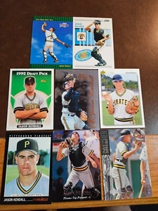 JASON KENDALL - **Lot of 8 Different Rookie Cards** -Pirates - (All NRMT-MINT) - Picture 1 of 1