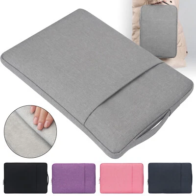 Tablet Sleeve Case Pouch Bag Solid Color For Microsoft Surface Pro 8/X/9/10 13" - Image 1 of 4