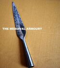 Viking Hand Forged Etching High Carbon Steel Spearhead