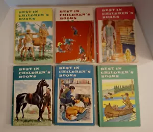 Lot of 6 Best In Childrens Book Doubleday 1958-60 Illustrated Hard to find w/ DJ - Picture 1 of 24