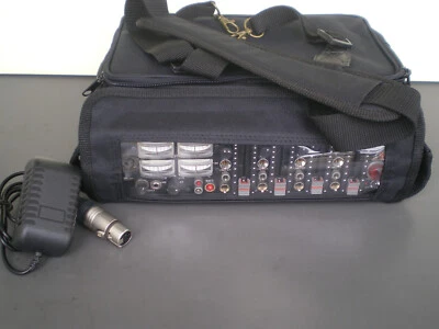 TW-LP444S  4in/4 After-Fader Out  4in/4 Pre-Fader Out  Portable ENG  Audio Mixer - Image 1 of 4