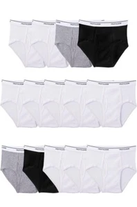 Fruit of the Loom Boys' Tag Free Cotton Briefs (Assorted Color) Size Small 14 Pk - Picture 1 of 2