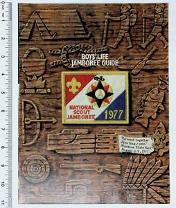 1977 Boy Scout Jamboree Guide National Scout Jamboree Magazine Coke Ad - Picture 1 of 5