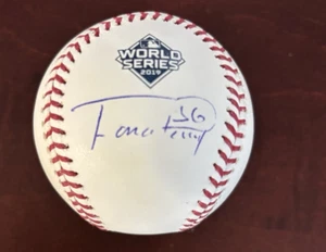 FERNANDO RODNEY signed autographed Rawlings 2019 World Series Baseball ~ PSA COA - Picture 1 of 7