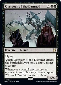 MTG - OVERSEER OF THE DAMNED - Commander 2019 (R) - Picture 1 of 1