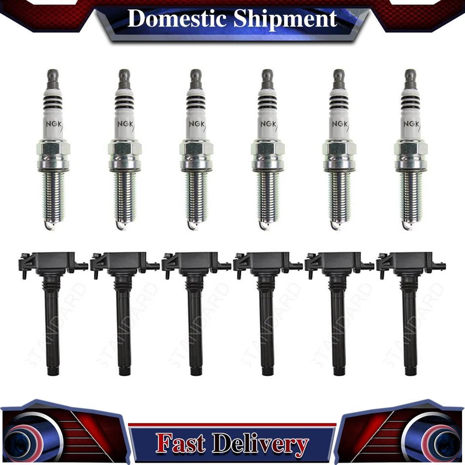 Bujía de bobina de encendido estándar NGK para Jeep Wrangler 2012 2013 2014 Foto 1 de 4
