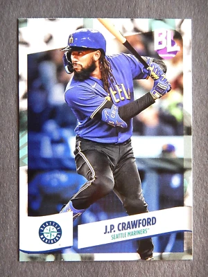 J.P. Crawford #107 Topps Big League 2024 Baseball Card (Seattle Mariners)  - Image 1 of 2