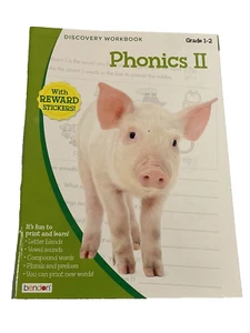discovery work book phonics 2 grade 1 2 with stickers bendon educational school - Picture 1 of 2