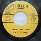 Rare & HTF 45 RPM / BB and the FUZZ w/I Want Some Lovin'/Moody-Moody/ Visual: G+