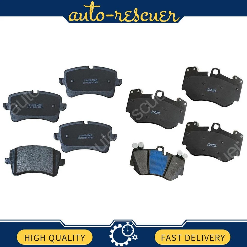 STOP BY BENDIX Front Rear Disc Brake Pad Set 2x for 2013 till 2015 Audi RS5 - Image 1 of 3