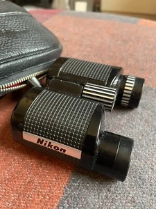 Vintage Compact Nikon Binoculars 6 X 18 8 Degrees With Original Compact Case - Picture 1 of 7