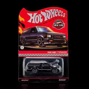 RLC Hot Wheels Collectors 1992 GMC Typhoon Black Opening Hood 2024 SHIPS NOW! - Picture 1 of 18