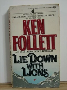 Lie Down with Lions; by Ken Follett  (1986, PB) 5568 - Afbeelding 1 van 4