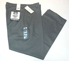 DOCKERS Classic Fit Signature Khaki Lux Cotton Pants 38 X 32 Burma Grey