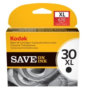 Tinta negra Kodak 30 XL ESP C110 C310 C315 C100 C300 Office 2100 2150 2170 embalaje original A - Imagen 1 de 2