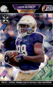 2021 Leaf Pro Set Metal Crystals Black #38 Javon McKinley /20 - Picture 1 of 2