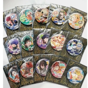 My Hero Academia Birthday 2020 Acrylic Badge Complete Set15 New Anime Japan - Picture 1 of 4