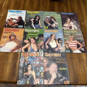 1979 Easyriders Motorcycle Magazine Lot Of 10 All Have David Mann Posters - Picture 1 of 24