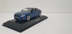 1/43 RARE AUDI A5 3.2 QUATTRO COUPE 2007 BLUE SCHUCO DEALER NO SPARK NO NOREV - Picture 1 of 12