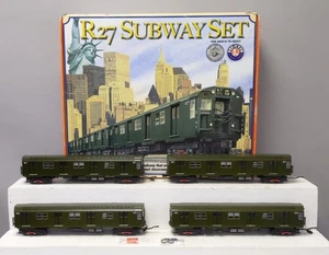 Lionel 6-31751 O Gauge MTA R-27 Subway Set EX/Box - Picture 1 of 10