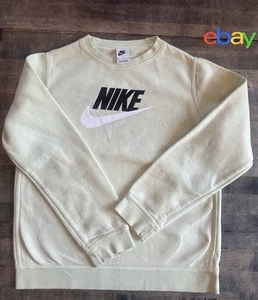 Nike Sweatshirt mit Rundhalsausschnitt neongrün Jugend Größe XL Kinder FJ9416-303 - Bild 1 von 5