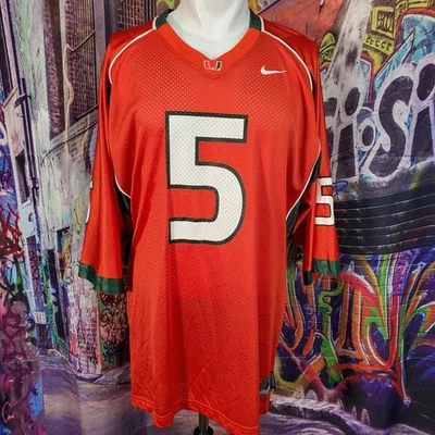 Camiseta Nike Miami Hurricanes #5 talla XLarge (A11) Foto 1 de 4
