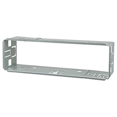 Universal car radio mounting frame DIN metal slot metal frame 182x53mm all cars - Image 1 of 3