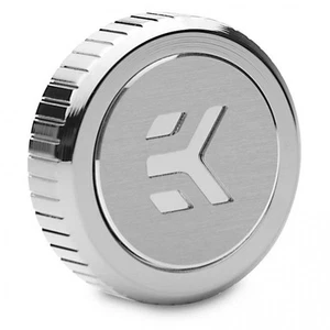 EK Water Blocks EK-Quantum Torque Plug w/Badge - Nickel - Photo 1/1