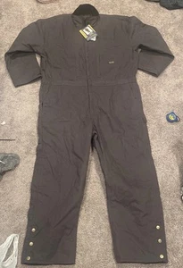 BASS CREEK OUTFITTERS Canvas Workwear Coveralls Carpenters Style - SIZE 2XL Gray - Picture 1 of 4