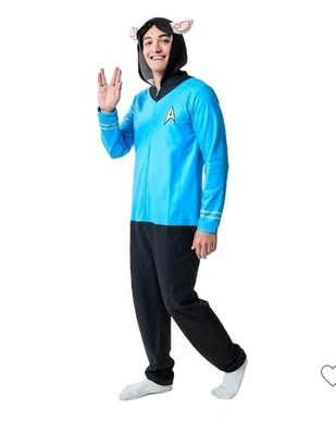 Traje de unión Star Trek Spock para hombre con capucha-L disfraz/pijama  Foto 1 de 4