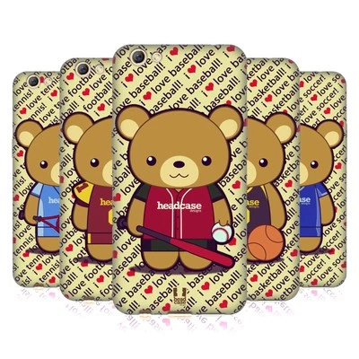 HEAD CASE DESIGNS MR. BEAR SPORTS SOFT GEL CASE FOR OPPO PHONES - Image 1 of 4