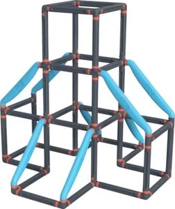 Kletterturm Klettergerüst BIG Kraxxl The Tower 184 Teile inkl. U-Haken bis 100kg - Bild 1 von 9
