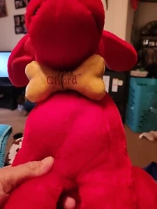 Rare 2002 Jumbo 20 In. Plush Clifford The Big Red Dog - Picture 1 of 7