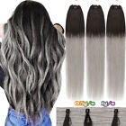 Micro Loop Ring Beads Hair Extensions Real Remy Human Ombre 1g Thick 200Strands