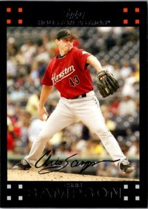 2007 Topps Updates & Highlights Chris Sampson #UH93 Houston Astros
