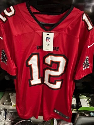 BNWT Nike Vapor Tom Brady #12 Tampa Bay Buccaneers Jersey Men’s XL $160 - Image 1 of 4
