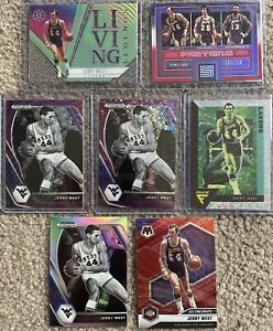 Jerry West 2017-18 Status Factions Red #’d /299 Los Angeles Lakers Kareem +Prizm