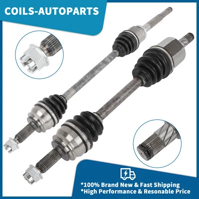 Pair Front CV Axles For Jeep Compass Patriot 2007-15 2007 Dodge Caliber 2008 - Image 1 of 4