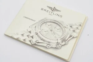 Breitling Instruction Manuelle Chronomat Vintage Rare - Photo 1 sur 1